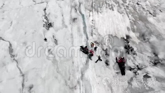 冰岛雪上摩托之旅视频