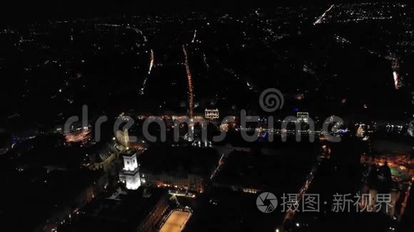 大城市夜景视频