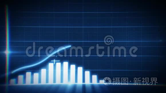 商业增长和成功箭头信息图表视频
