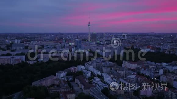 德国柏林2018年6月日落30毫米4K激发2号探测器