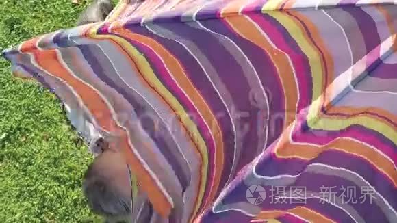 太阳折叠伞视频