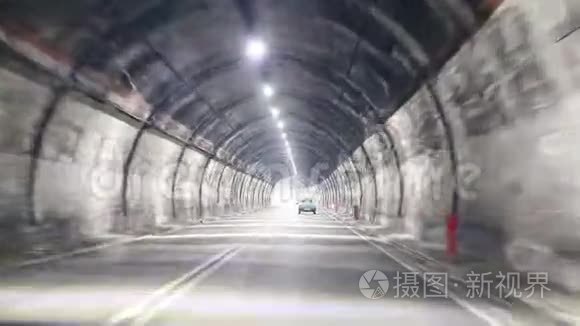 意大利的公路隧道视频