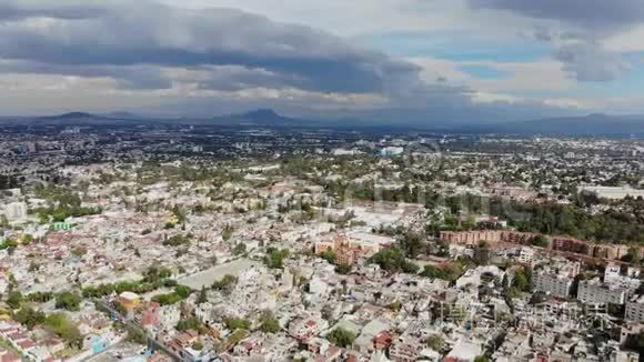 墨西哥城以南的中产阶级社区视频