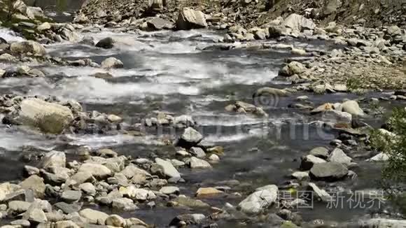 水流平静视频