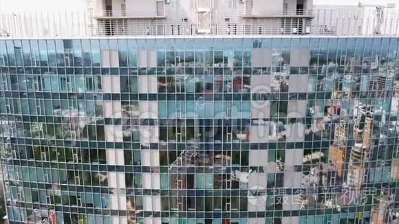 玻璃钢建筑立面街景