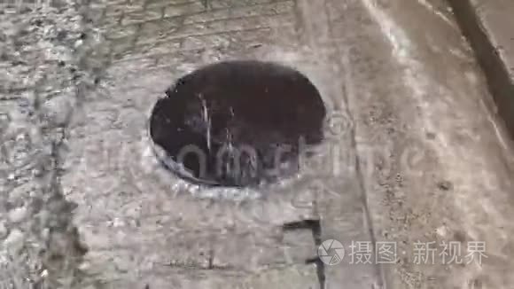 城市洪水症状视频