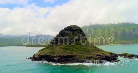 海中岛屿视频