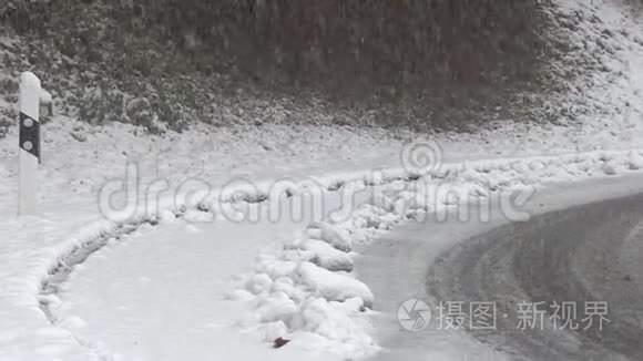 路转弯处的第一场雪视频