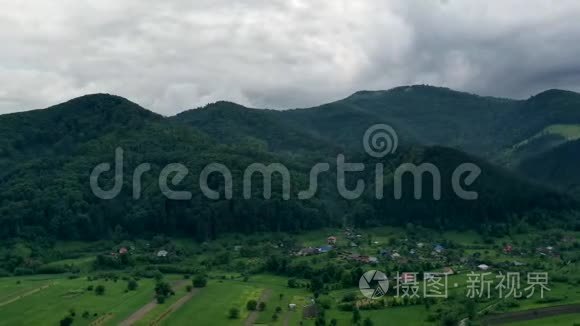 雨后在夏林附近的时间流逝视频