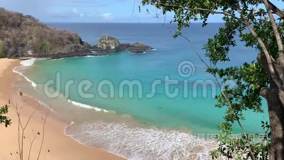 巴西最美丽的海滩录像视频
