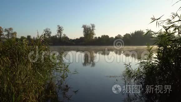 穿着制服的人用机关枪打开夜视装置站在砖墙之间。 绿色的空中软兵特写