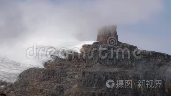 安第斯山脉的高山景观视频