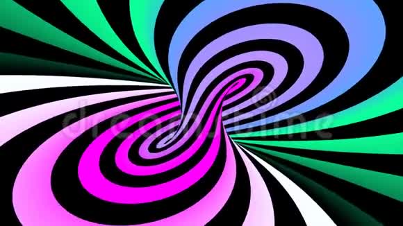 催眠螺旋幻觉无缝循环短视频