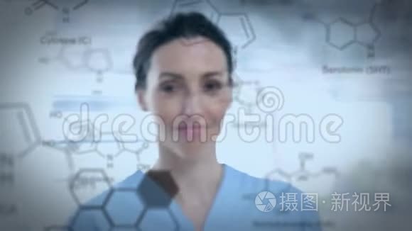 把女人和化学物质结合起来视频