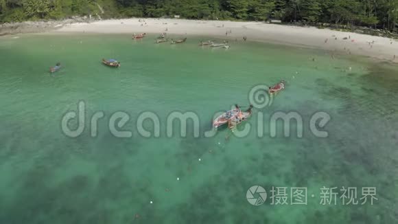 自由海滩普吉岛和旅游游艇