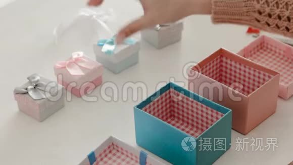 手工制作礼品盒手工珠宝视频