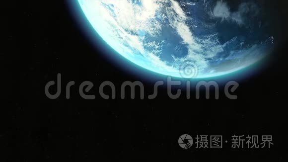 外星人电影入侵地球，数百个金属飞碟/太空船，向地球移动3D动画