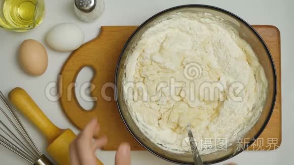 家中酸面团烹饪视频