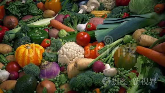 蔬菜运动的大规模传播视频