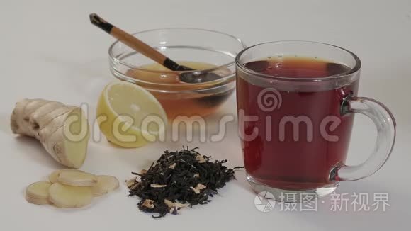 柠檬热茶视频