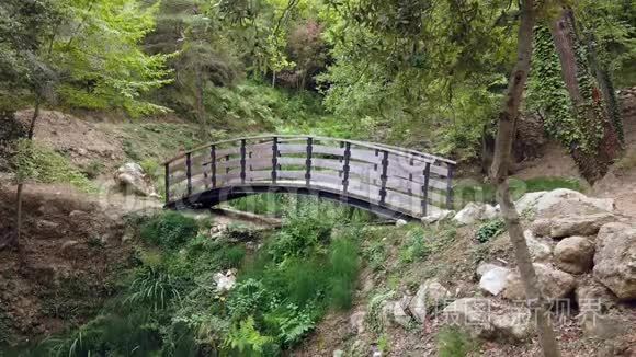 美丽的小木桥视频