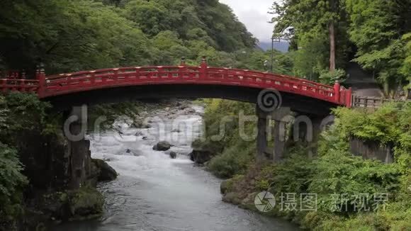 日本传统桥Shinkyo.