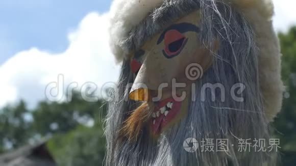部落传统面具