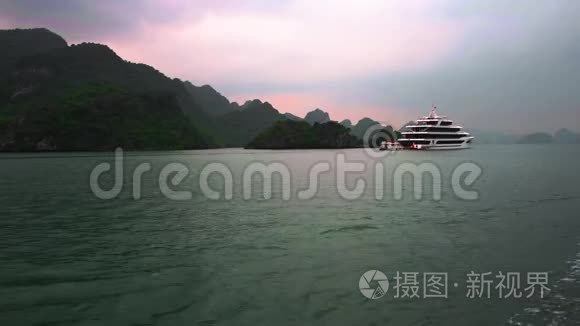 越南日出后期海龙湾游船视频