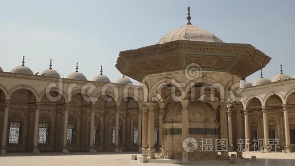 埃及开罗阿拉巴斯特清真寺庭院