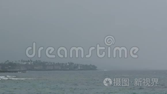 科纳夏威夷海岸线视频