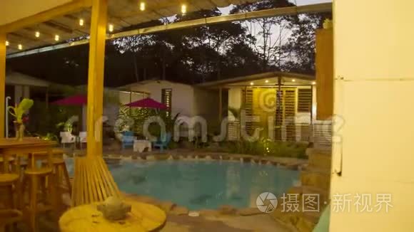 厄瓜多尔亚马逊的漂亮旅馆视频