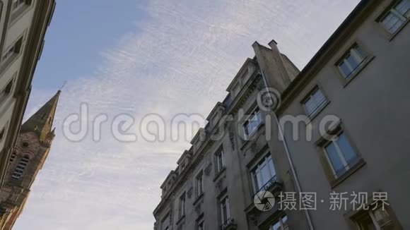 欧洲建筑景观视频