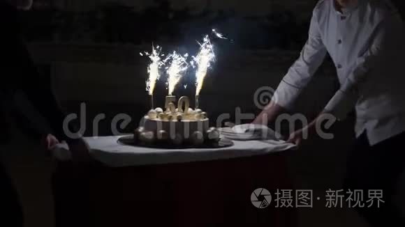 五十周年纪念蛋糕视频