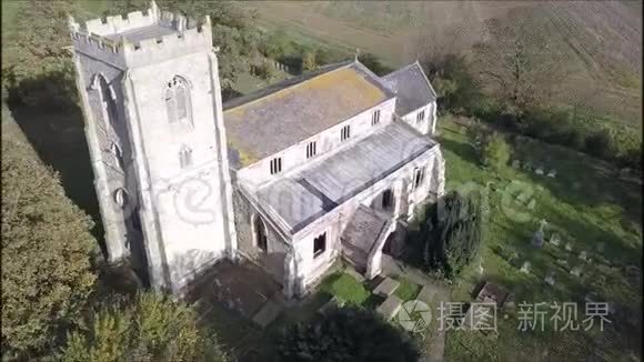 废弃的教堂视频
