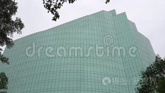 商务中心高科技现代化建筑之窗视频