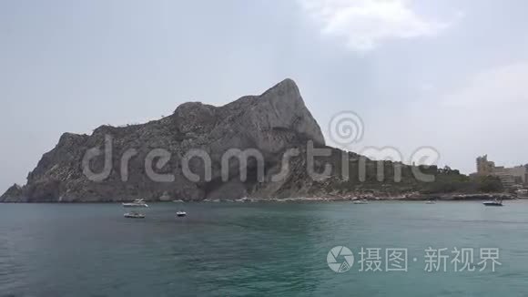 格林威治海岸附近的西班牙海岸视频