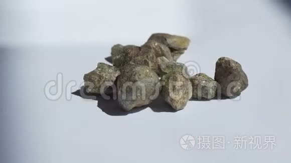 磁铁矿地质样品视频