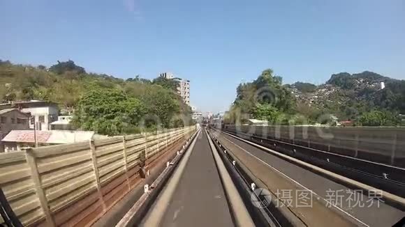台北高架铁路地铁系统时间表视频