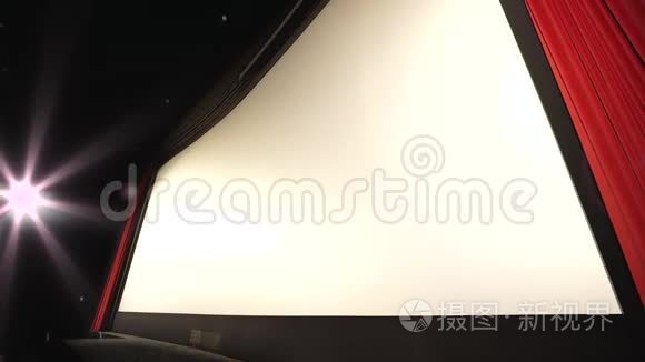 电影院的谢幕-现代电影短视频