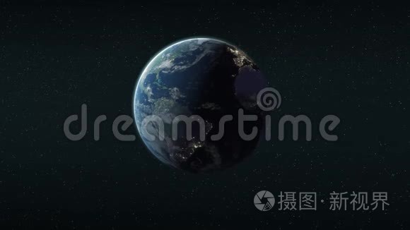 太空地球动画