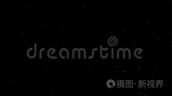 现实的夜空中闪烁的星星。 背景