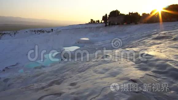 土耳其帕穆卡莱古圆形剧场视频