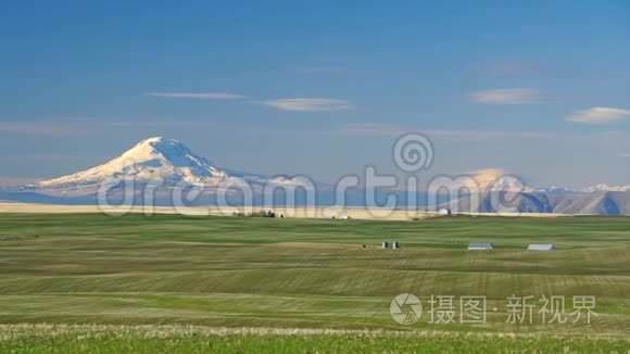 俄勒冈州农业山亚当斯云山视频