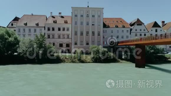 来自的欧洲小镇建筑视频