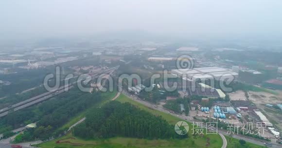 工业区，产业区全景.. 以各种形式展现中国地区的全景