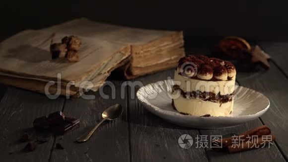经典意大利甜点提拉米苏视频
