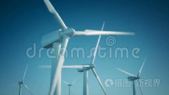 风能涡轮机视频