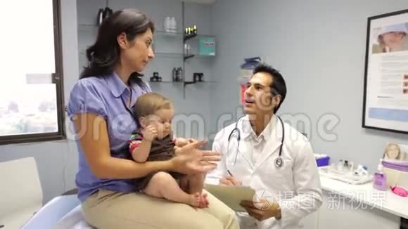 母婴探视医生办公室视频