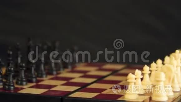 棋盘上的国际象棋视频