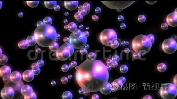 原子泡金属颜色视频